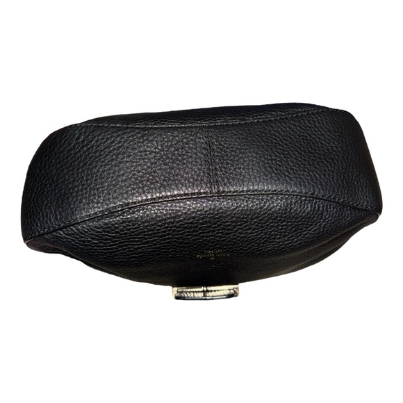 Kate Spade Black Pebbled Leather Hobo Bag - Picture 8 of 10